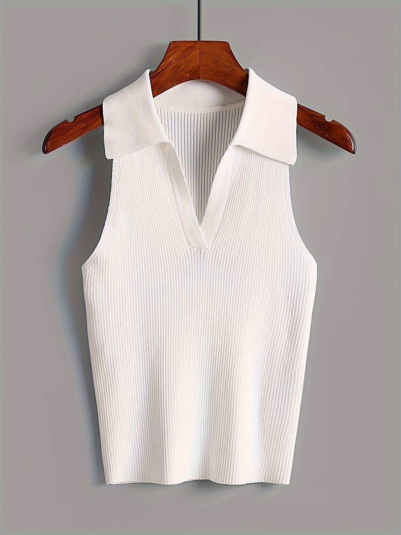 Viviana Fitted Knit Polo