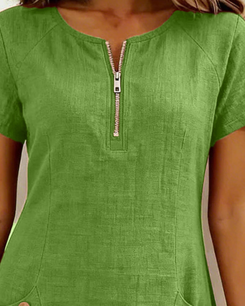 The Artisan Zip | Pocket Dress