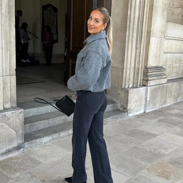 Eleonora Tailored Cropped Blazer