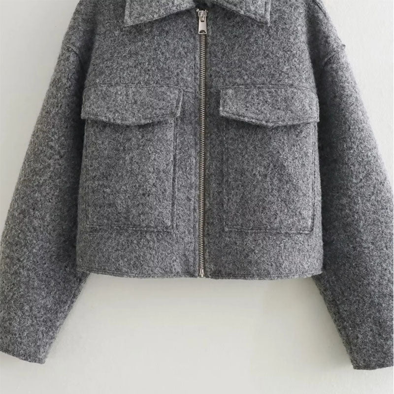 Eleonora Tailored Cropped Blazer