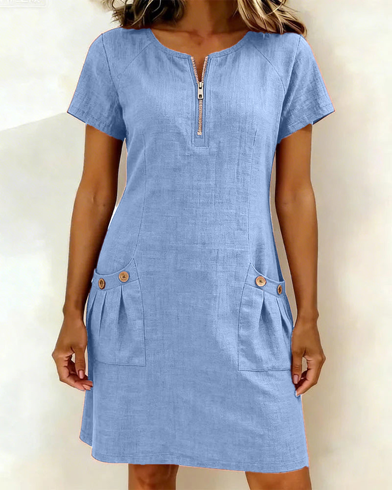The Artisan Zip | Pocket Dress
