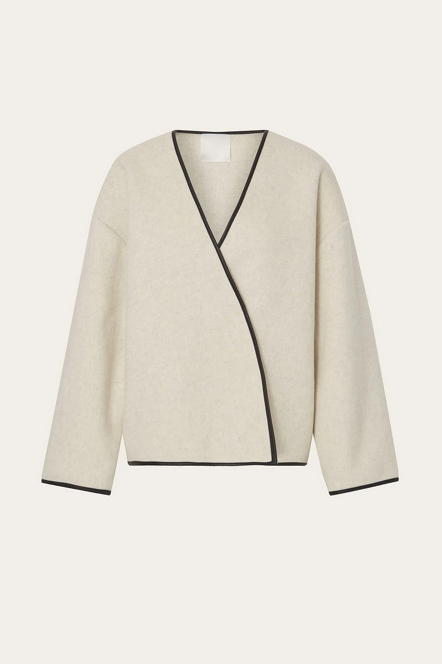 Delphine Elegant Wrap Short Coat
