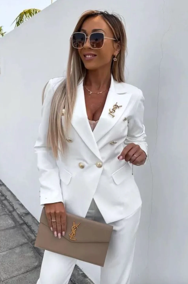 Esmée & Charlotte Structured Knit Set