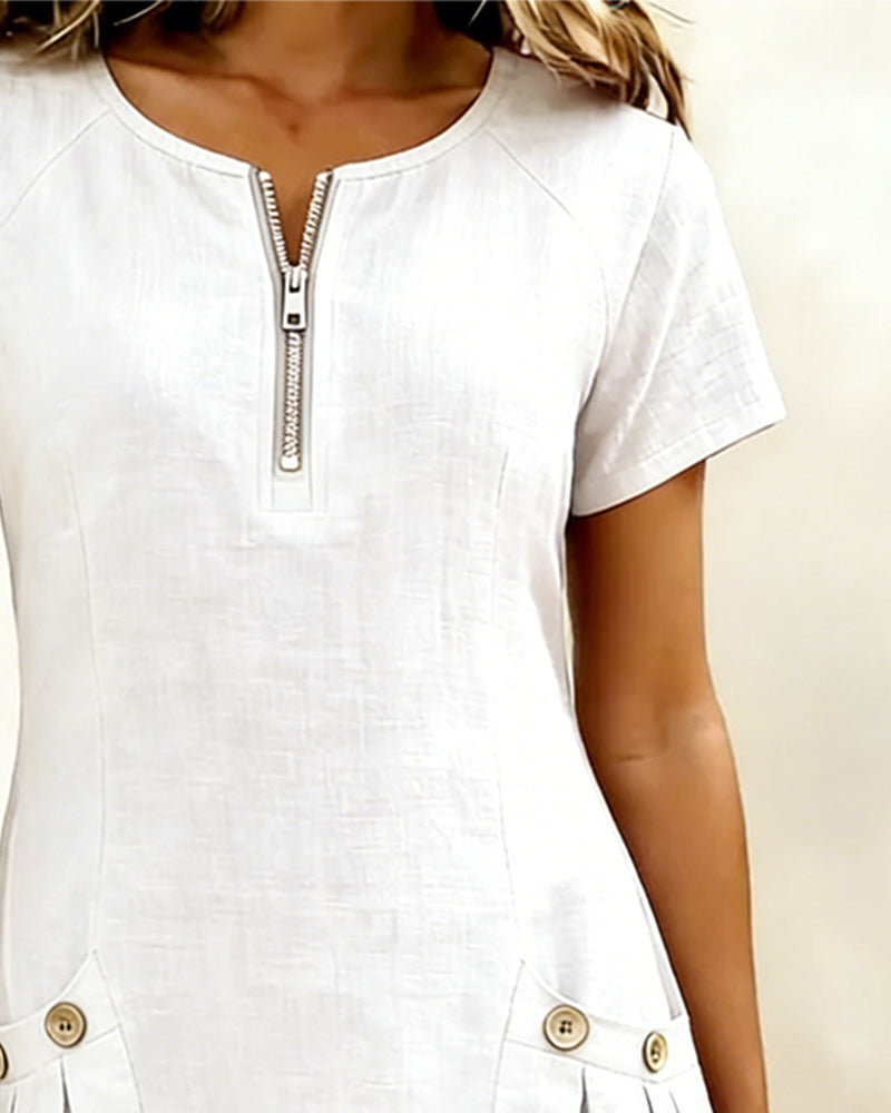 The Artisan Zip | Pocket Dress