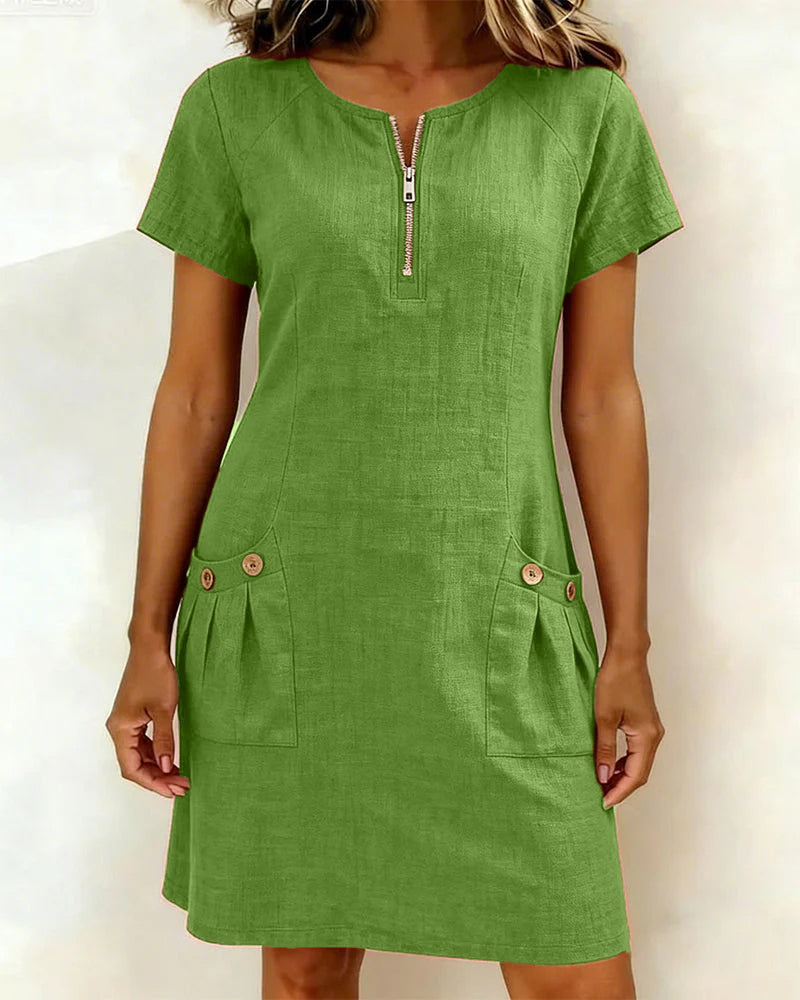 The Artisan Zip | Pocket Dress